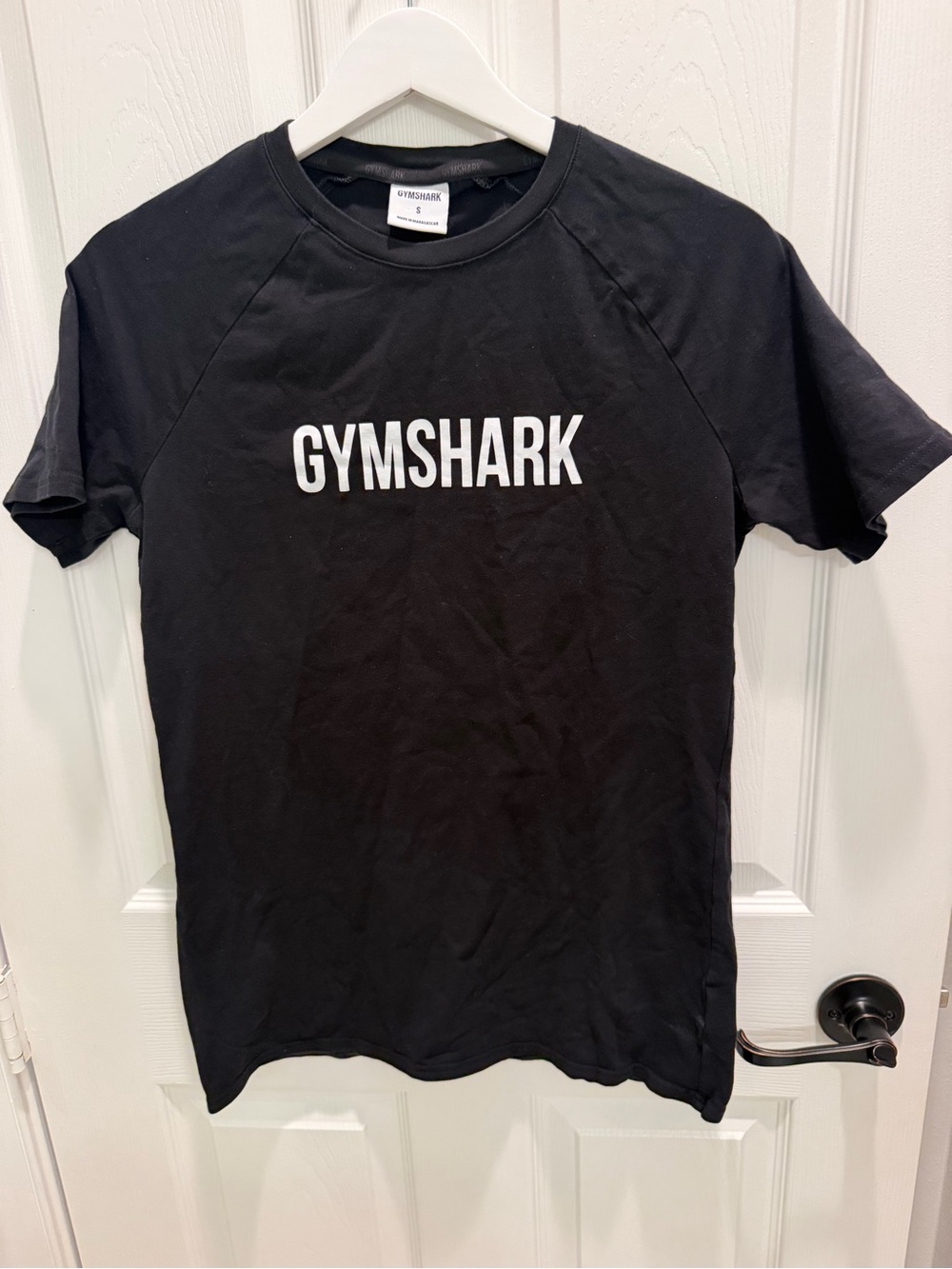 Gymshark Men's Apollo Short Sleeve T-Shirt Black Size S
